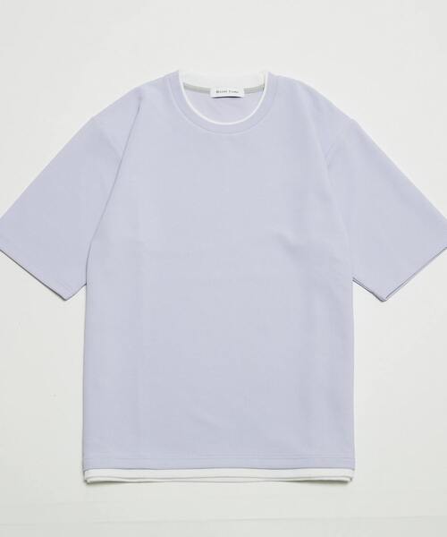 【MASTER FRAME/マスターフレーム】エステルスパンリップルクルーネックTシャツ MEN'S MELROSE｜【MASTER FRAME/マスターフレーム】エステル