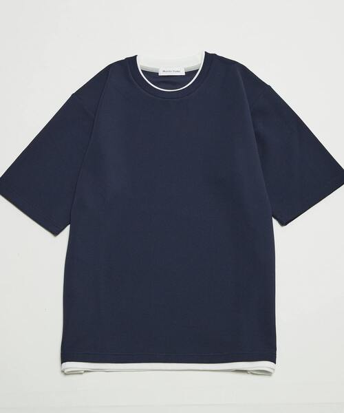 【MASTER FRAME/マスターフレーム】エステルスパンリップルクルーネックTシャツ MEN'S MELROSE｜【MASTER FRAME/マスターフレーム】エステル