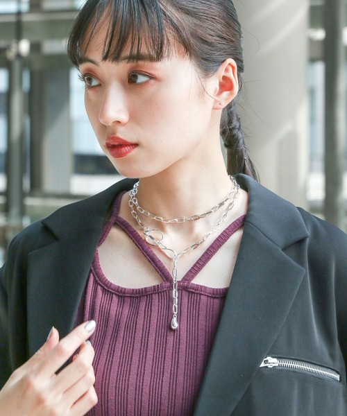 HARE（ハレ）の「モチーフラリエットネックレス(HARE)（ネックレス・レディース・シルバー・FREE）」の5枚目の写真