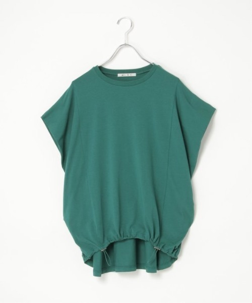 LBC(エルビーシー)の「【接触冷感】フロントスピンドルプルオーバー(Tシャツ/カットソー・レディース・ホワイト/チャコールグレー/ダークグリーン/イエロー・M)」の20枚目の写真