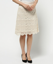 SIMONE LIST | ケミカルレーススカート(スカート)