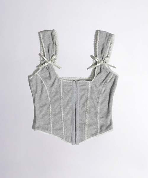SCULPTOR（スカルプター）の「Rosy Terry Corset Top/ロージー