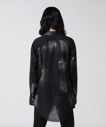 KMRii（ケムリ）の「KMRii/ケムリ/Dischage Layered Shirt（シャツ 