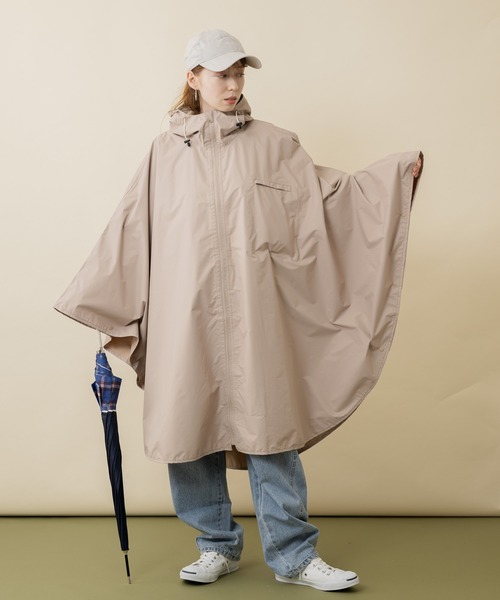 Life nature respect goa フリンジポンチョ OUTDOOR PRODUCTS レインポンチョ アウトドアプロダクツ レイン