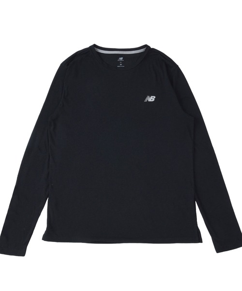 NEW BALANCE（ニューバランス）の「Go To ロングスリーブTシャツ（Tシャツ/カットソー・メンズ・ブラック/ライトグレー・SMALL/MEDIUM/LARGE/X-LARGE/XX-LARGE）」の7枚目の写真