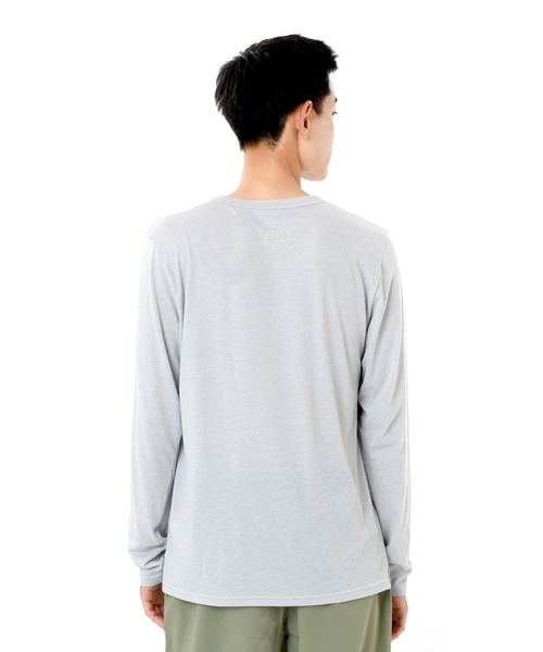 NEW BALANCE（ニューバランス）の「Go To ロングスリーブTシャツ（Tシャツ/カットソー・メンズ・ブラック/ライトグレー・SMALL/MEDIUM/LARGE/X-LARGE/XX-LARGE）」の10枚目の写真