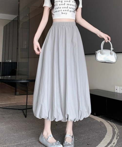 ロングスカート y2k 春と夏のデニムロングスカート女性の夏y2k小さなカーキハイ