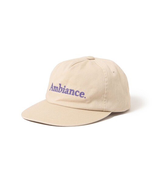 B:MING by BEAMS(ビーミングバイビームス)の「ambiance / Logo Cap(キャップ・メンズ・ブラック/ナチュラル/レッド・ONE SIZE)」の13枚目の写真
