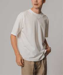 EDIFICE | 《追加》シルクミックス ジャカードネック Tシャツ(Tシャツ/カットソー)