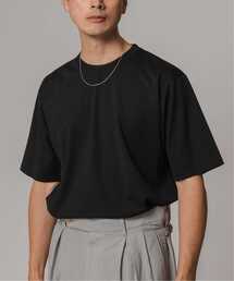 EDIFICE | 《追加》シルクミックス ジャカードネック Tシャツ(Tシャツ/カットソー)