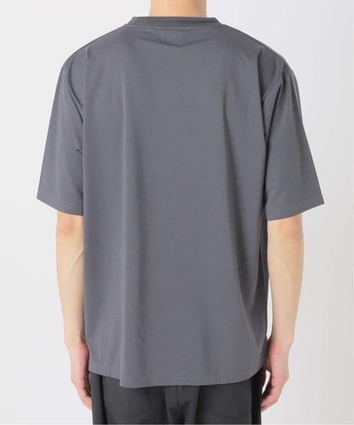 EDIFICE（エディフィス）の「《追加》シルクミックス ジャカードネック Tシャツ（Tシャツ/カットソー・メンズ・グレー/ホワイト/ブラック・LARGE/MEDIUM/SMALL）」の13枚目の写真