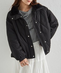 RANAN（ラナン）の「ダイヤキルトスタンドカラーエコダウンブルゾン（ダウンジャケット/コート）」