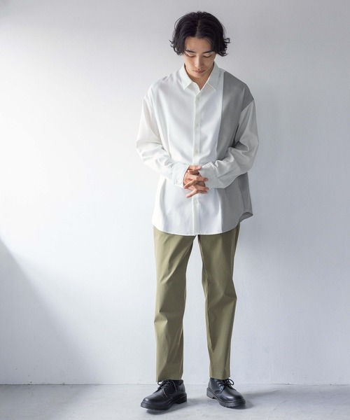 LOWRYS FARM（ローリーズファーム）の「ストレッチテーパードパンツ 139233（スラックス・メンズ・カーキ/ブラック・MEDIUM/LARGE）」の16枚目の写真