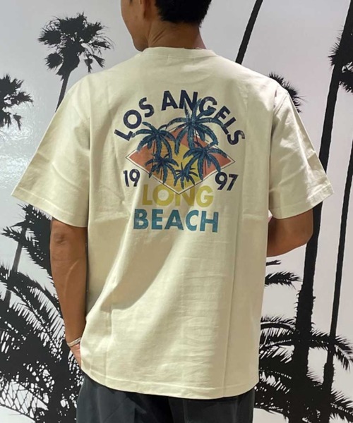 アルベロ　Tシャツ　カットソー　ベージュ メンズ Tシャツ ロゴ オーバルD（Tシャツ/カットソー）｜DIESEL