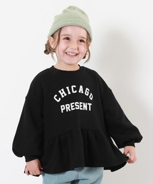 devirock（デビロック）の「ガールズ ペプラム トレーナー（スウェット・キッズ）」