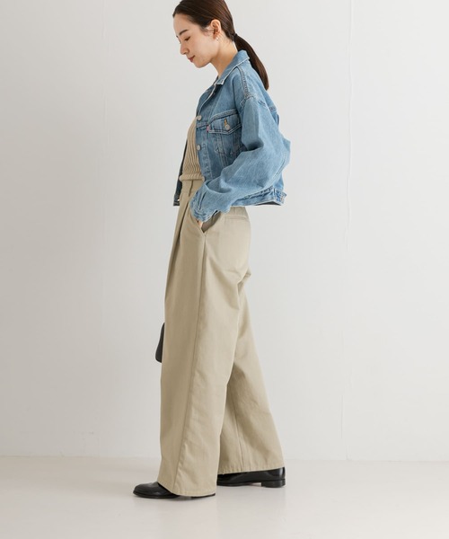 Levi's(リーバイス)の「Levi’s SHRUNKEN 90S TRUCKER(デニムジャケット・レディース・ライトブルー・SMALL)」の8枚目の写真