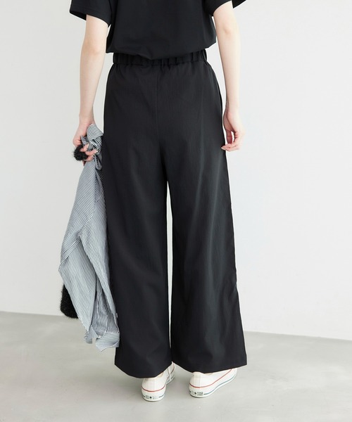 ROPE' PICNIC（ロペピクニック）の「【3サイズ展開】イージーワイドパンツ（その他パンツ・レディース・ダークブラウン/グレー系その他/ブラック・40/36/38）」の8枚目の写真