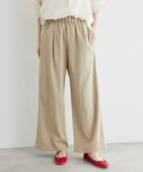 ROPE' PICNIC（ロペピクニック）の「【3サイズ展開】イージーワイドパンツ（その他パンツ・レディース・ダークブラウン/グレー系その他/ブラック・40/36/38）」の20枚目の写真