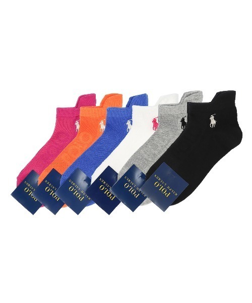POLO RALPH LAUREN レディース オーガニックコットン混 踵タブ