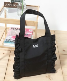 Lee（リー）の「Lee（リー）サイドフリルトートバッグ/デニム・シルバーメタリック・キャンバストート レディース（トートバッグ）」