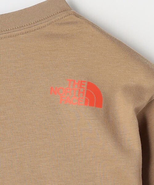 THE NORTH FACE（ザノースフェイス）の「＜THE NORTH FACE＞ロングスリーブ スモールスクエア ロゴTシャツ / キッズ  140cm-150cm（Tシャツ/カットソー・キッズ・ブラック/ホワイト/ベージュ・140cm/150cm）」の19枚目の写真