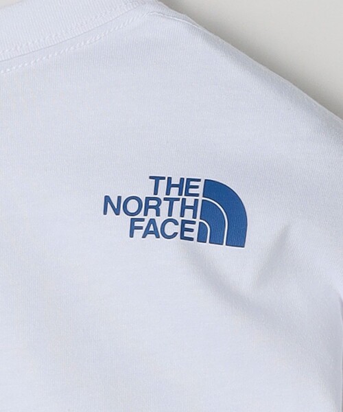 THE NORTH FACE（ザノースフェイス）の「＜THE NORTH FACE＞ロングスリーブ スモールスクエア ロゴTシャツ / キッズ  140cm-150cm（Tシャツ/カットソー・キッズ・ブラック/ホワイト/ベージュ・140cm/150cm）」の6枚目の写真