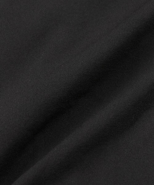 The DUFFER of ST.GEORGE（ザダファーオブセントジョージ）の「SET UP SOFT CHILL KNIT POLO：セットアップ ニットポロ（ポロシャツ・メンズ・ブラック・MEDIUM/LARGE/X-LARGE）」の9枚目の写真