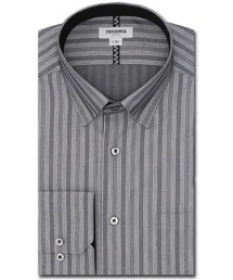 renoma HOMME（レノマオム）の「【形態安定】レノマ オム ショートレギュラーカラースナップダウン ビジネスドレス 長袖シャツ（ビジネスシャツ）」