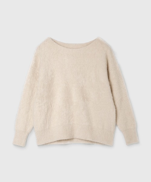 anuans（アニュアンス）の「ラクーンフォックスボートネックニットプル