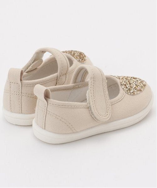 petit main（プティマイン）の「ラメモチーフシューズ（パンプス・キッズ・レッド/ブラック/ライトベージュ・19cm/18cm/17cm/16cm/15cm/14cm）」の14枚目の写真