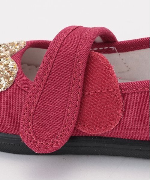 petit main（プティマイン）の「ラメモチーフシューズ（パンプス・キッズ・レッド/ブラック/ライトベージュ・19cm/18cm/17cm/16cm/15cm/14cm）」の19枚目の写真