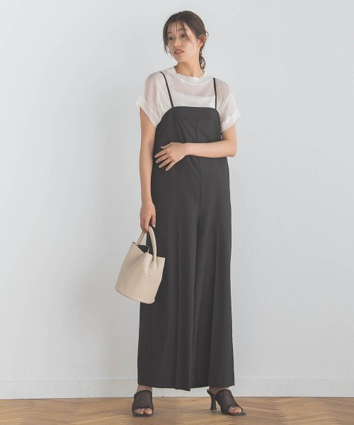 Droite lautreamont(ドロワットロートレアモン)の「シアーチュールニット≪手洗い可能≫(ニット/セーター・レディース・ブラック系その他/オフホワイト/ブラック・M)」の6枚目の写真