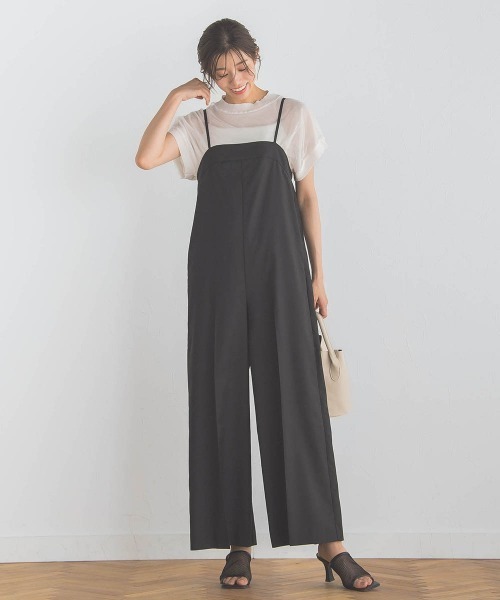 Droite lautreamont(ドロワットロートレアモン)の「シアーチュールニット≪手洗い可能≫(ニット/セーター・レディース・ブラック系その他/オフホワイト/ブラック・M)」の7枚目の写真