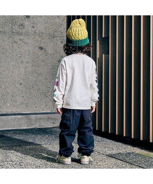 F.O.KIDS（エフオーキッズ）の「イージーライトカーゴパンツ（カーゴパンツ・キッズ・シルバー/チャコール/カーキ/ネイビー・120/110/100/150/140/130/80/90）」の11枚目の写真