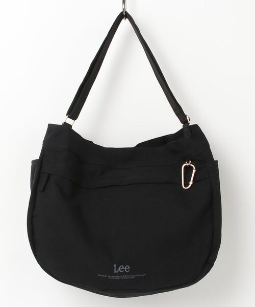 セール】Lee/リー ラウンドキャンバスロゴ刺繍入りBIGショルダー