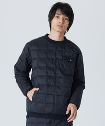 【TAION(タイオン)】〈ユニセックス〉ベーシック クルーネックポケット ダウンプルオーバー