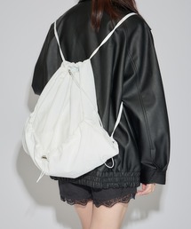 ROOPTOKYO | ドローコードナップサック フロントポケット付き(バックパック/リュック)