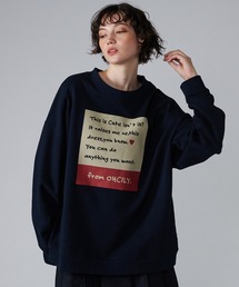 MESSAGE LOGO SWEAT / メッセージロゴスウェット