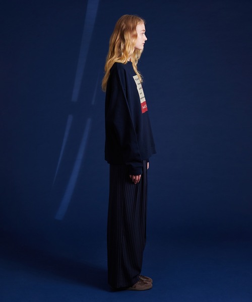 ONCILY（オンシェリー）の「MESSAGE LOGO SWEAT / メッセージロゴ