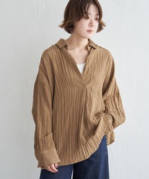 シワサテンスキッパーシャツ