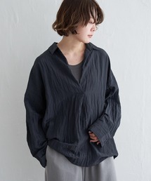 シワサテンスキッパーシャツ