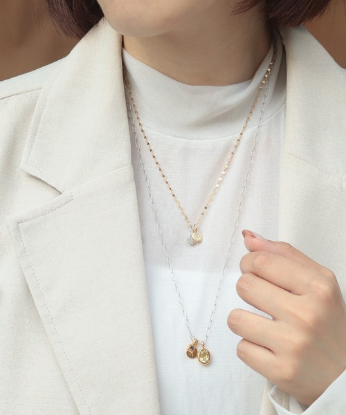 NOIR DE POUPEE（ノワールドプーペ）の「flavor ライトオーバルチェーン60cm　silver925（ネックレス・レディース・シルバー/ゴールド・FREE）」の4枚目の写真