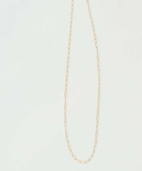 NOIR DE POUPEE（ノワールドプーペ）の「flavor ライトオーバルチェーン60cm　silver925（ネックレス・レディース・シルバー/ゴールド・FREE）」の6枚目の写真