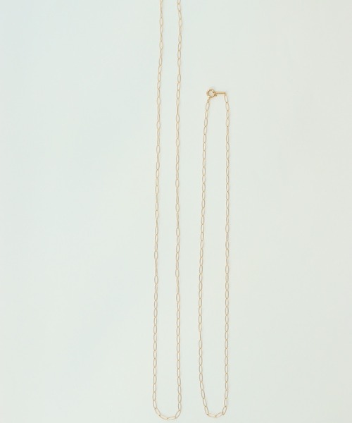 NOIR DE POUPEE（ノワールドプーペ）の「flavor ライトオーバルチェーン60cm　silver925（ネックレス・レディース・シルバー/ゴールド・FREE）」の9枚目の写真