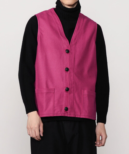 MONITALY(モニタリー)の「monitaly | ネイティブベスト PINK MEN(ベスト・メンズ・ピンク・42/40)」の6枚目の写真