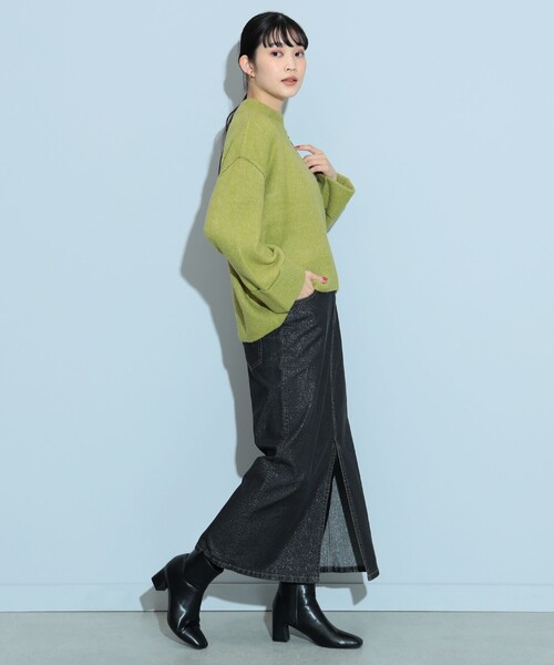 ラメデニム タイトスカート（S～M）（スカート）｜BEAMS HEART（ビームスハート）