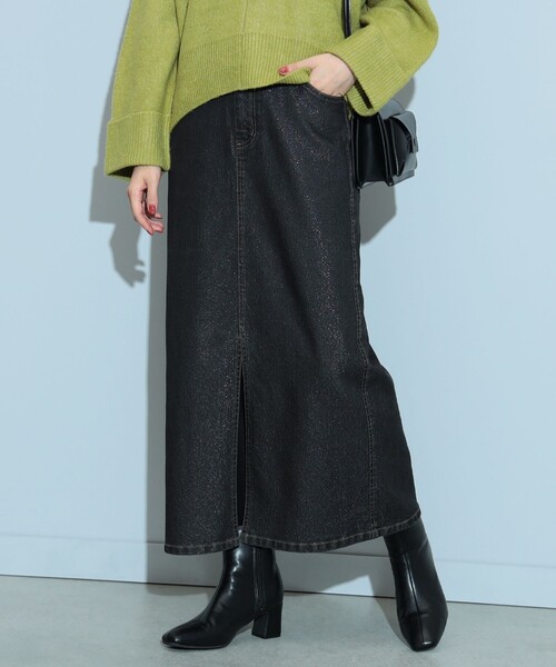 ラメデニム タイトスカート（S～M）（スカート）｜BEAMS HEART（ビームスハート）