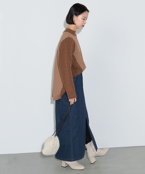 ラメデニム タイトスカート（S～M）（スカート）｜BEAMS HEART（ビームスハート）