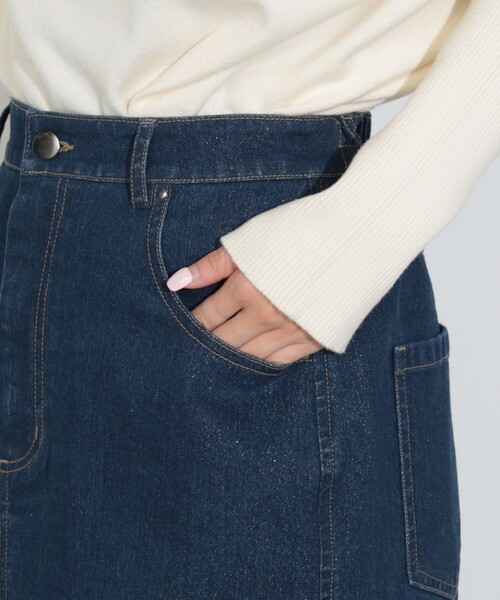 ラメデニム タイトスカート（S～M）（スカート）｜BEAMS HEART（ビームスハート）