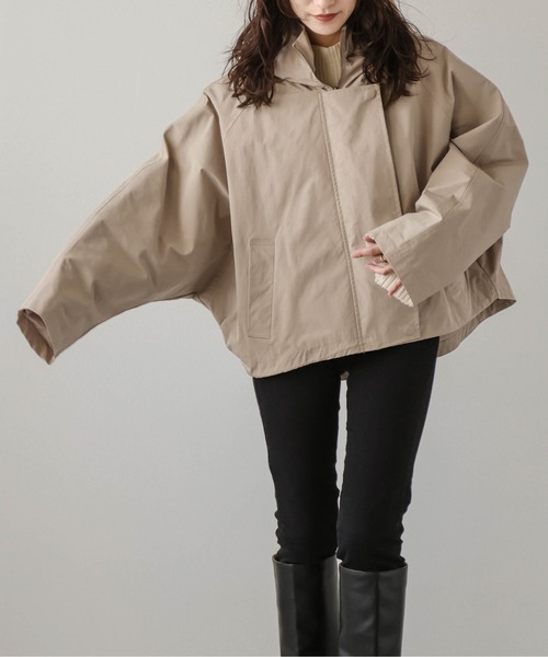 AMELY(エミリー)の「マウンテンパーカーブルゾン(マウンテンパーカー・レディース・アイボリー/ベージュ/ブラック・フリー)」の19枚目の写真